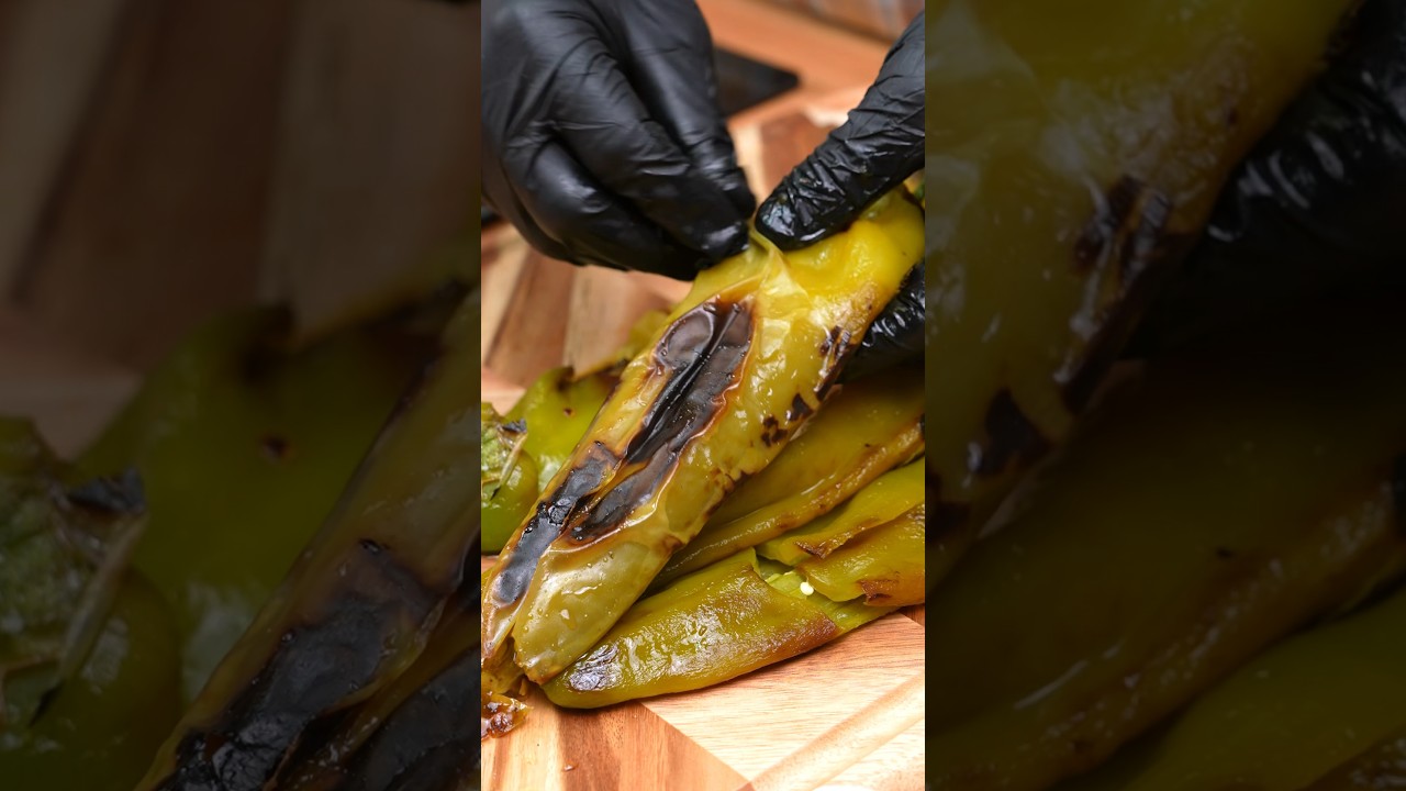 How to Roast Hatch Chiles on an Induction Cooktop #inductioncooktop #cooking #inductionhob
